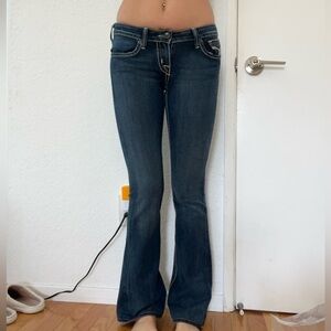 Vintage Ultra Low rise bootcut jeans